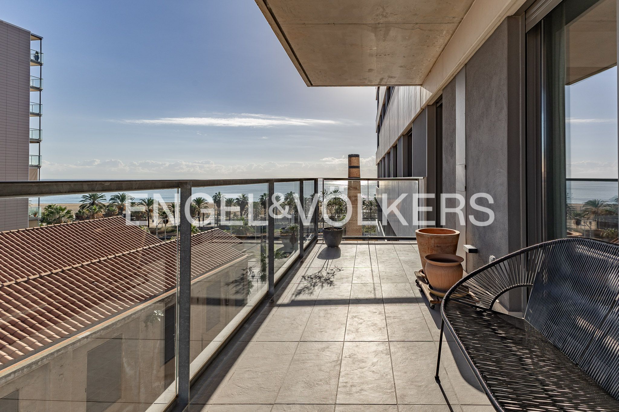 Terrassa de Apartament en venda en Mataró amb Aire condicionat, Calefacció i Parquet