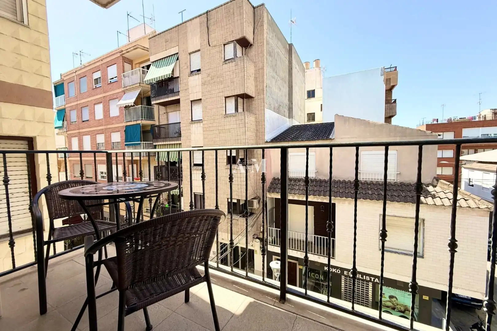 Terrace of Flat for rent in Almoradí  with Air Conditioner, Heating and Terrace