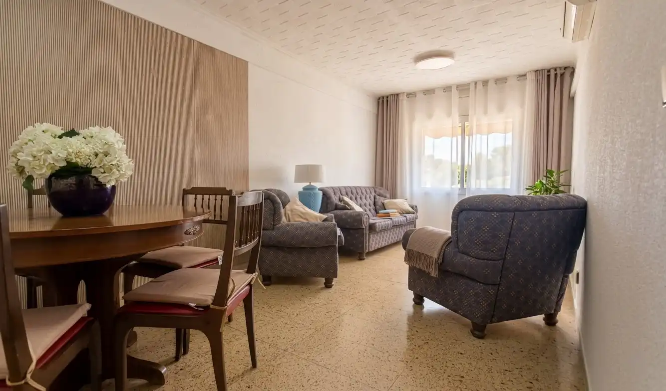 Living room of Flat for sale in  Tarragona Capital  with Air Conditioner and Oven