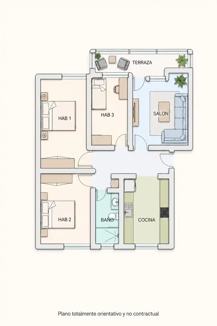 Piso en venta en Santander con Calefacción, Trastero y Balcón