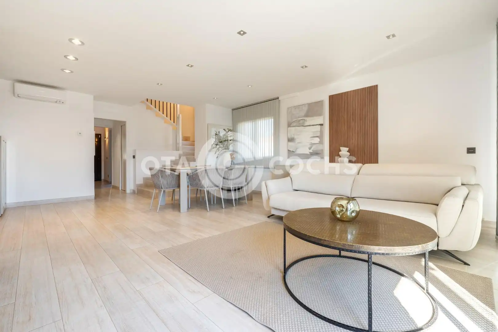 Living room of Detached homes for sale in Montbrió del Camp  with Air Conditioner, Private garden and Terrace