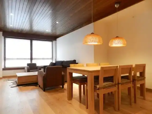 Dining room of Flat for rent in Naut Aran  with Storage room, Furnished and Balcony