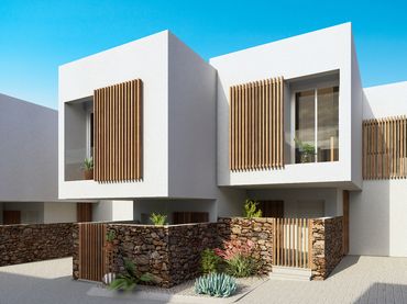 Duplex di nuova costruzione con piscina in vendita a Paseo de las Minas 4