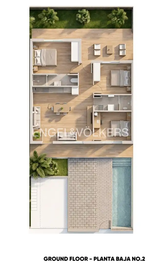 Apartamento en venta en San Pedro del Pinatar con Aire acondicionado, Calefacción y Jardín privado