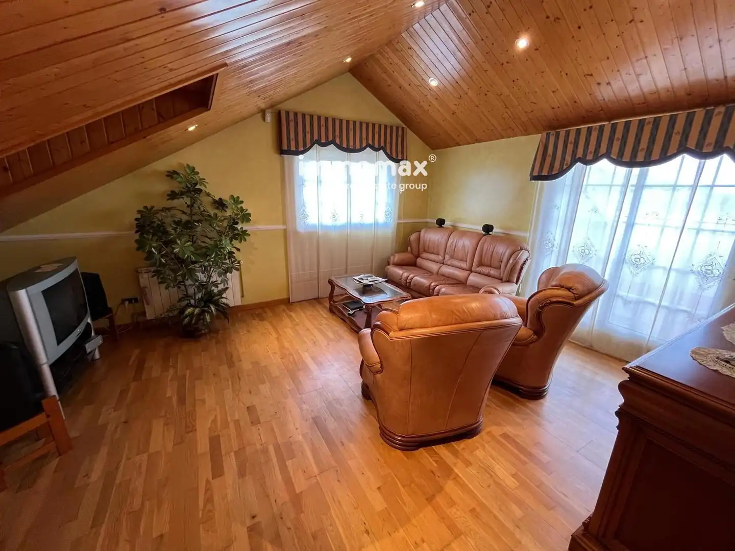 Living room of Houses for sale in Santa Coloma de Cervelló  with Heating, Terrace and Storage room