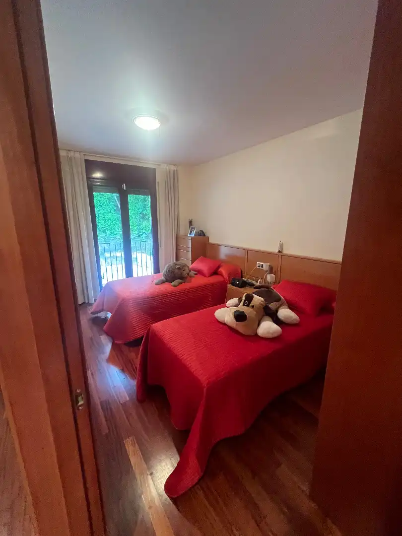 Bedroom of Flat for sale in Camprodon  with Heating, Parquet flooring and Furnished