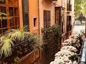 Terrassa de Pis de lloguer en  Palma de Mallorca amb Aire condicionat i Balcó