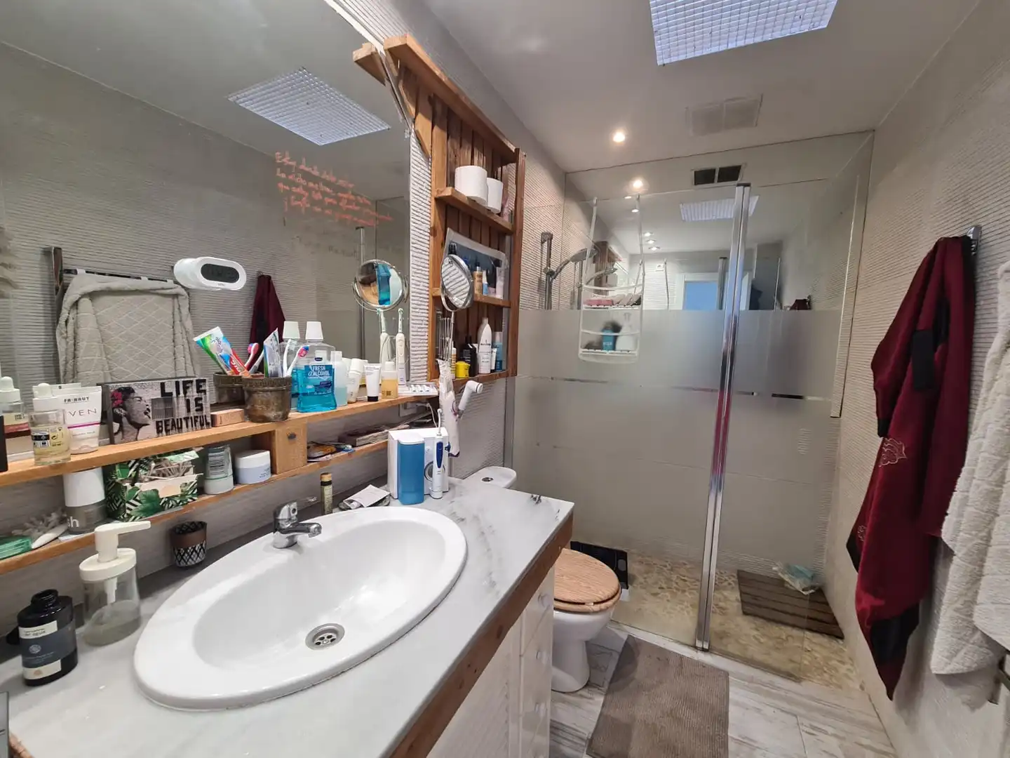 Baño de Casa o chalet en venta en Marbella con Aire acondicionado, Jardín privado y Terraza