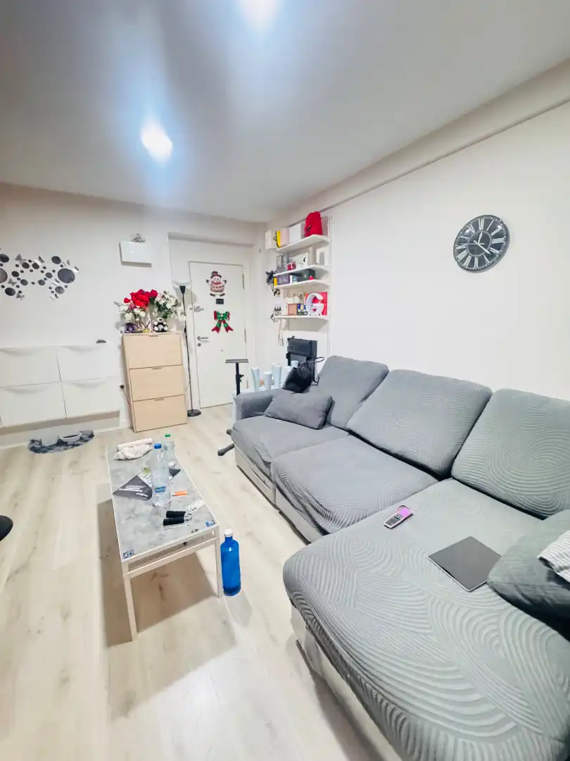 Sala de estar de Piso en venta en Valladolid con Calefacción, Parquet y Amueblado