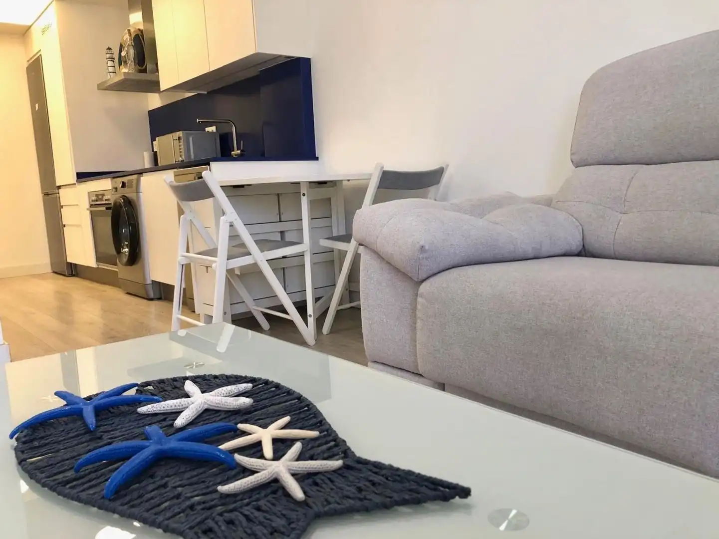 Sala d'estar de Àtic de lloguer en Güímar amb Terrassa i Moblat