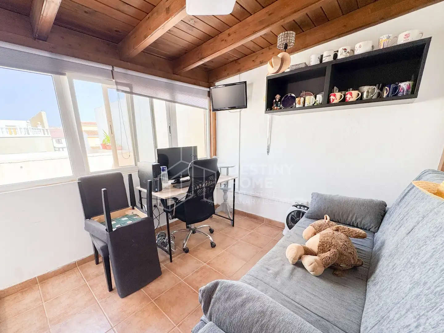 Sala de estar de Casa adosada en venta en Puerto del Rosario