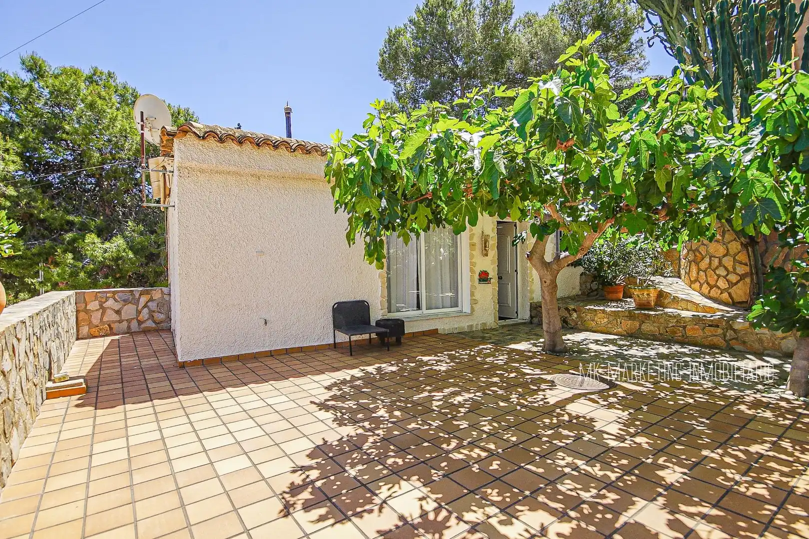 Jardín de Casa o chalet en venta en Mazarrón con Calefacción, Jardín privado y Terraza