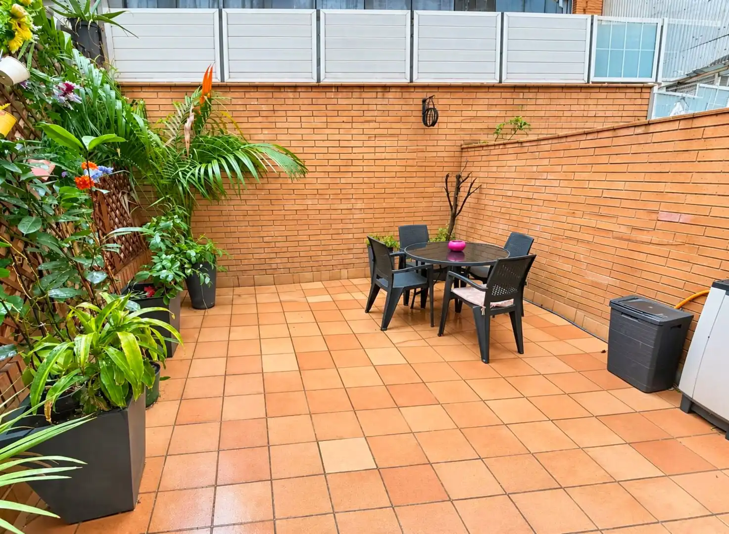 Terraza de Casa adosada en venta en Sant Andreu