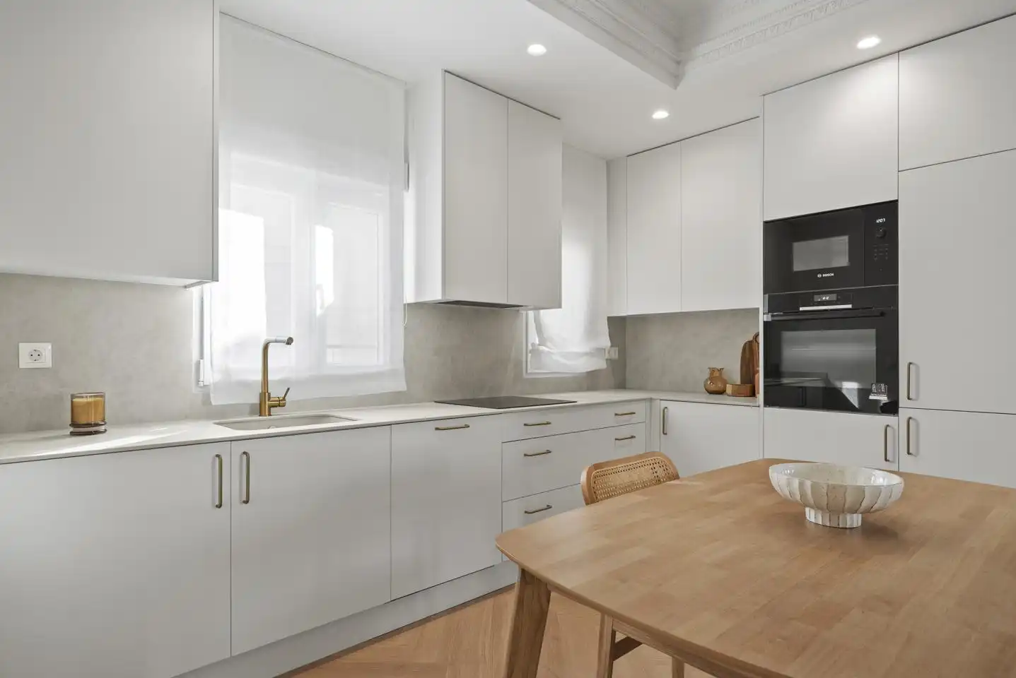 Kitchen of Flat for sale in Madrid  with Air Conditioner, Heating and Furnished