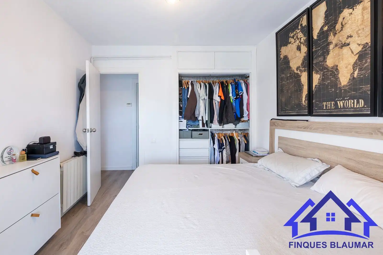 Bedroom of Flat for sale in Arenys de Mar  with Air Conditioner, Heating and Terrace