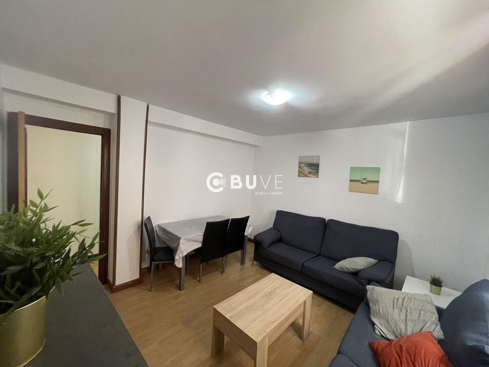 Sala d'estar de Pis en venda en Gijón  amb Calefacció i Moblat