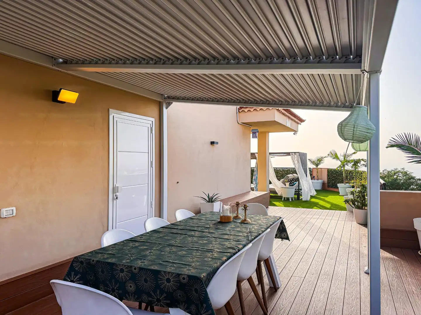Terrace of Houses for sale in Santiago del Teide  with Air Conditioner, Private garden and Terrace