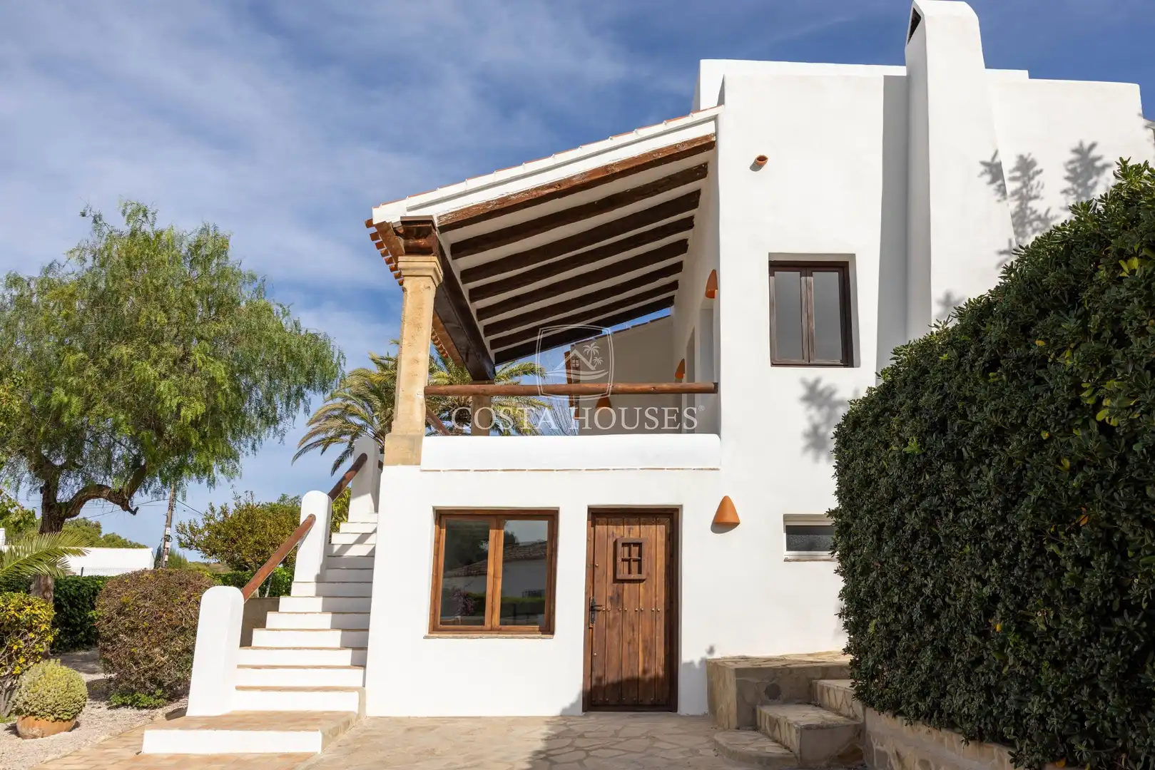 Exterior view of Houses for sale in Jávea / Xàbia  with Air Conditioner, Private garden and Terrace