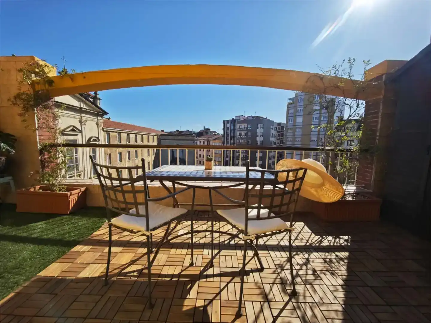 Terrasse von Dachboden zum Verkauf in Este