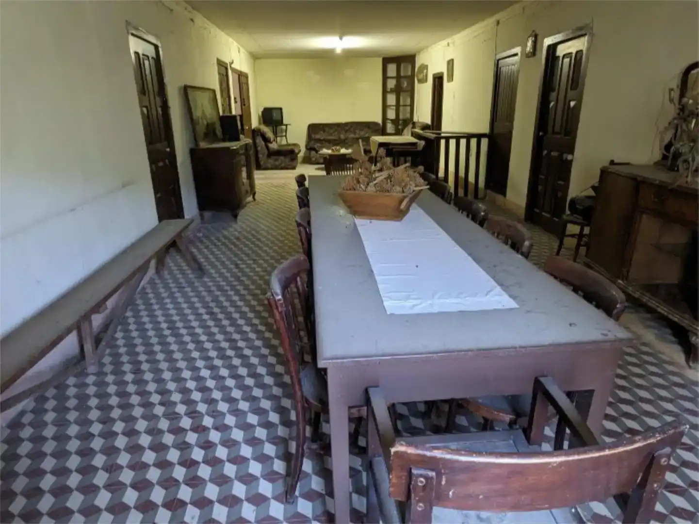 Menjador de Finca rústica en venda en Sant Mateu de Bages amb Balcó