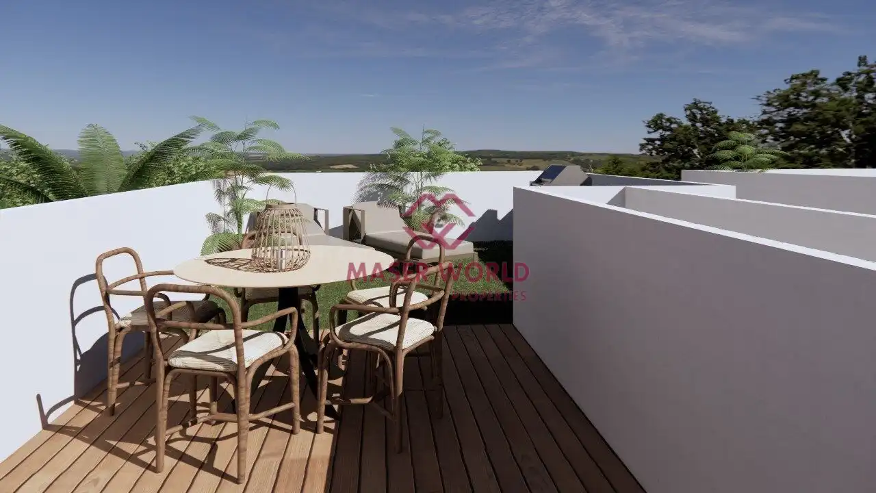 Terraza de Casa o chalet en venta en Pilar de la Horadada con Jardín privado, Terraza y Piscina