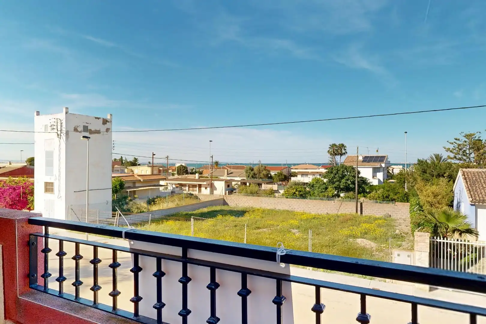 Vista exterior de Casa adosada en venta en Cartagena con Terraza, Trastero y Balcón
