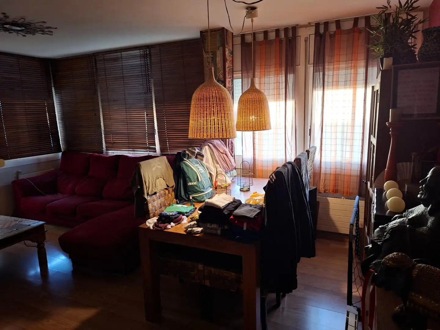 Sala d'estar de Pis en venda en Vilafranca del Penedès amb Calefacció, Parquet i Terrassa