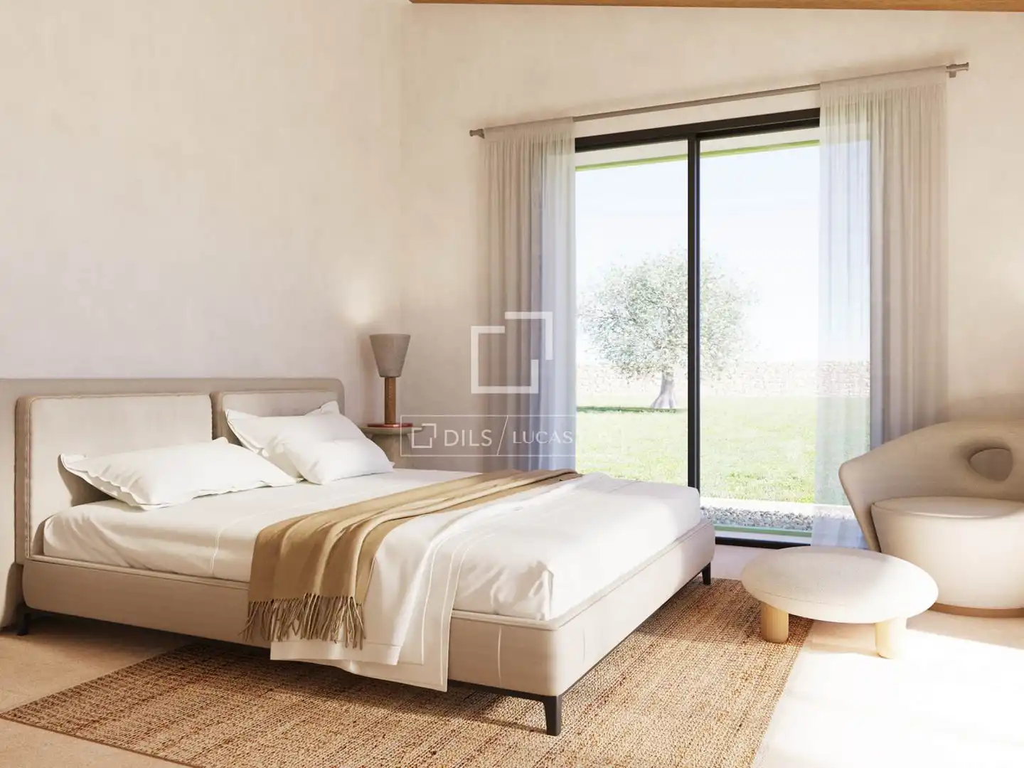 Habitación de Casa o chalet en venta en Llucmajor con Aire acondicionado, Calefacción y Jardín privado