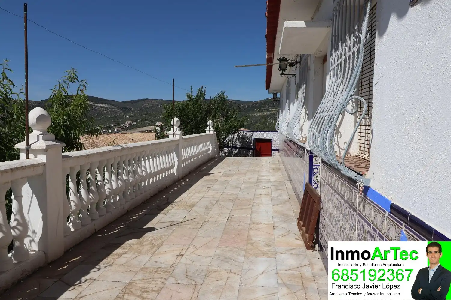 Terraza de Casa o chalet en venta en Montefrío con Jardín privado, Terraza y Piscina