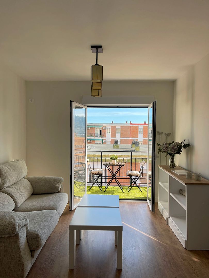 Balcony of Flat for sale in Plasencia  with Terrace, Furnished and Oven