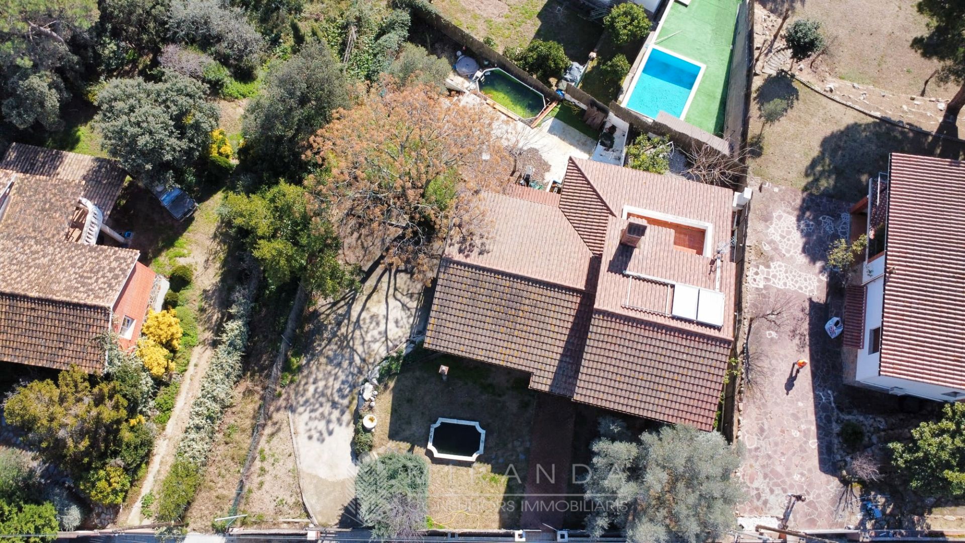 Garden of House or chalet for sale in Vilanova del Vallès  with Air Conditioner, Heating and Private garden