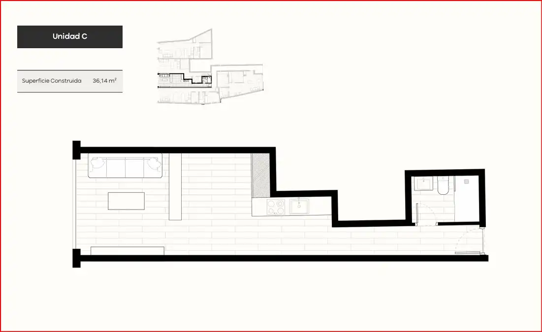 Studio à vendre à Calle de San Onofre 51, imagen 7