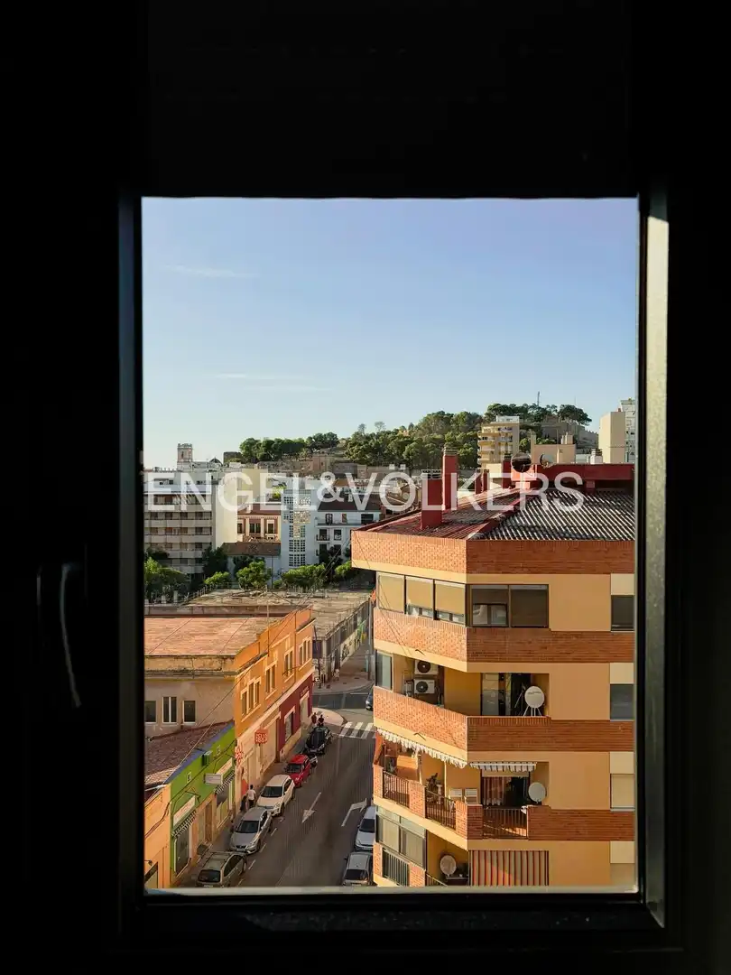 Vista exterior de Pis de lloguer en Dénia amb Aire condicionat, Calefacció i Terrassa