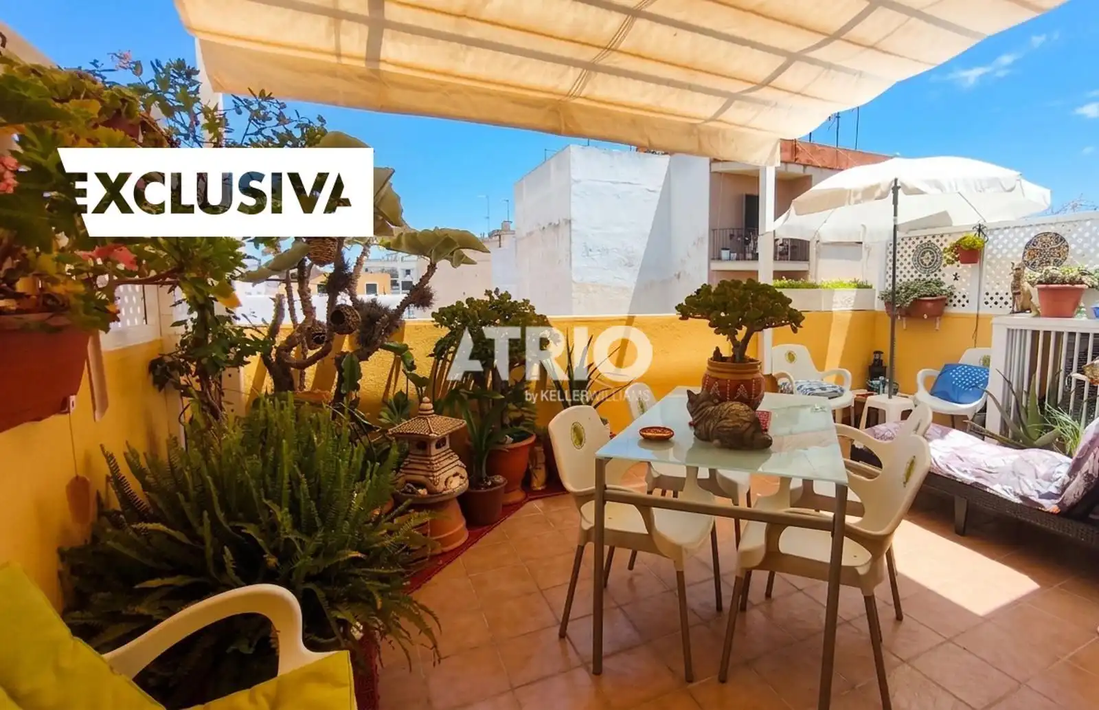 Terraza de Dúplex en venta en  Palma de Mallorca con Aire acondicionado y Trastero