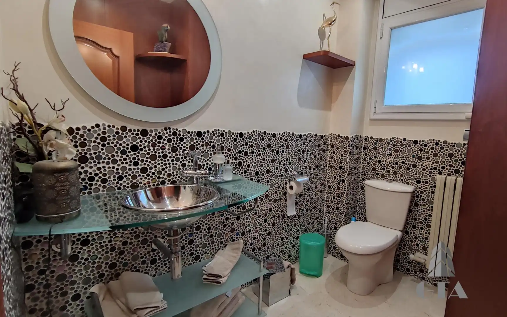 Bathroom of Houses for sale in Sant Cugat del Vallès  with Heating, Private garden and Terrace