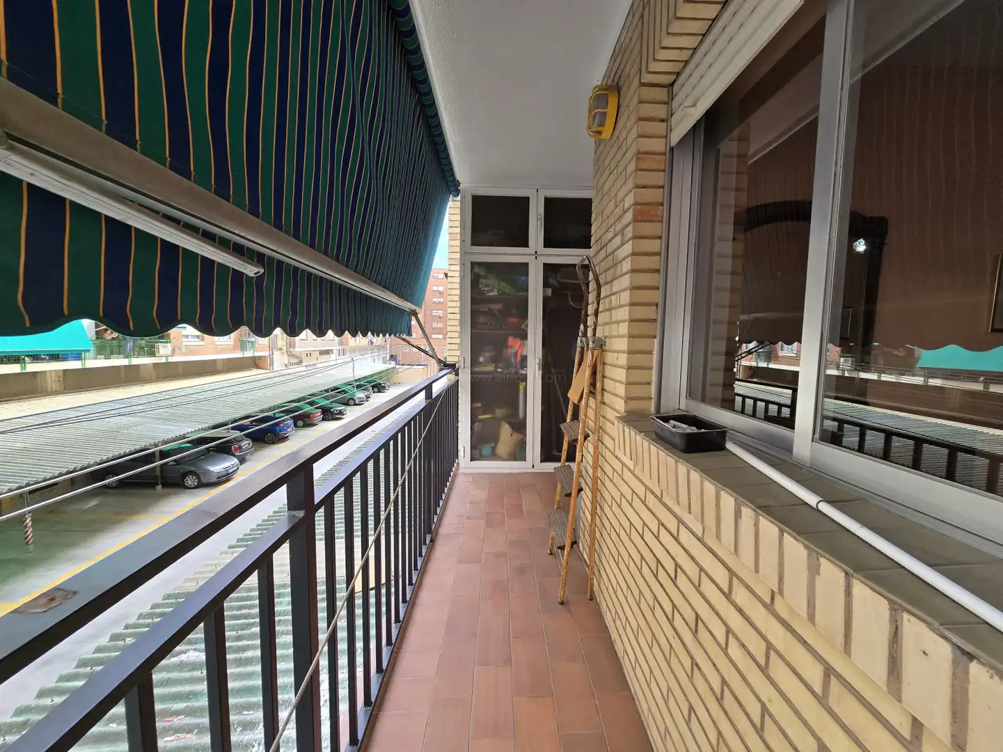Balcony of Flat for sale in  Logroño  with Heating, Parquet flooring and Terrace