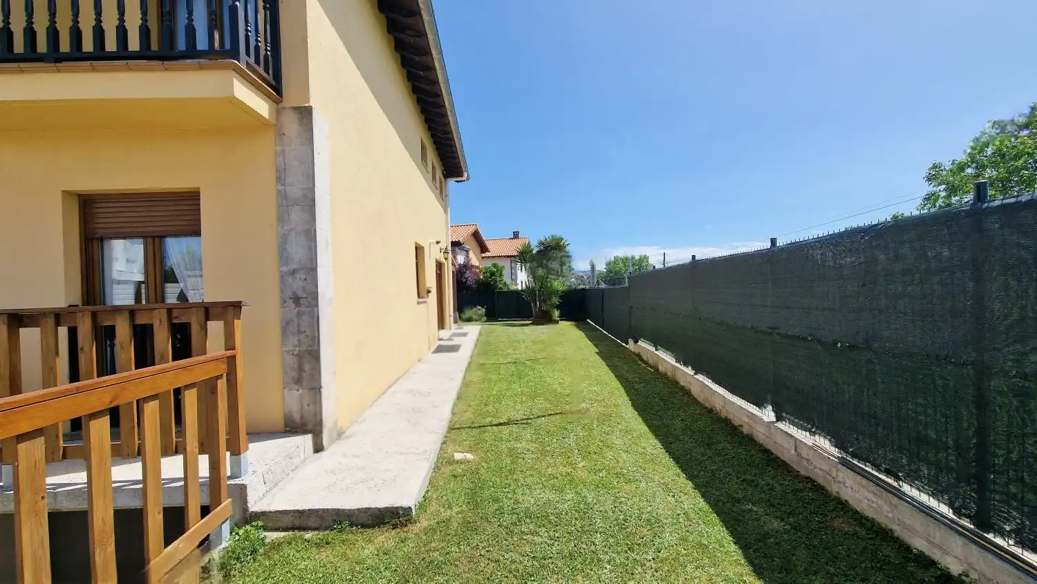 Garden of Houses for sale in Polanco  with Heating, Terrace and Storage room