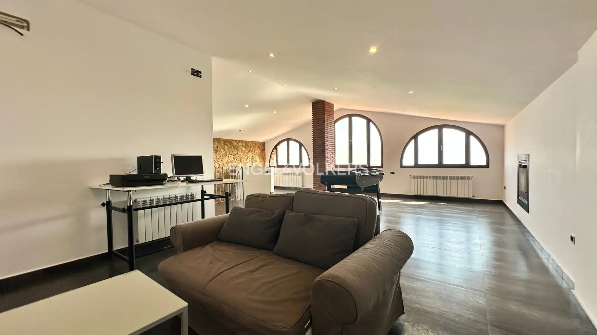 Living room of Houses for sale in Vilanova d'Escornalbou  with Air Conditioner, Heating and Private garden