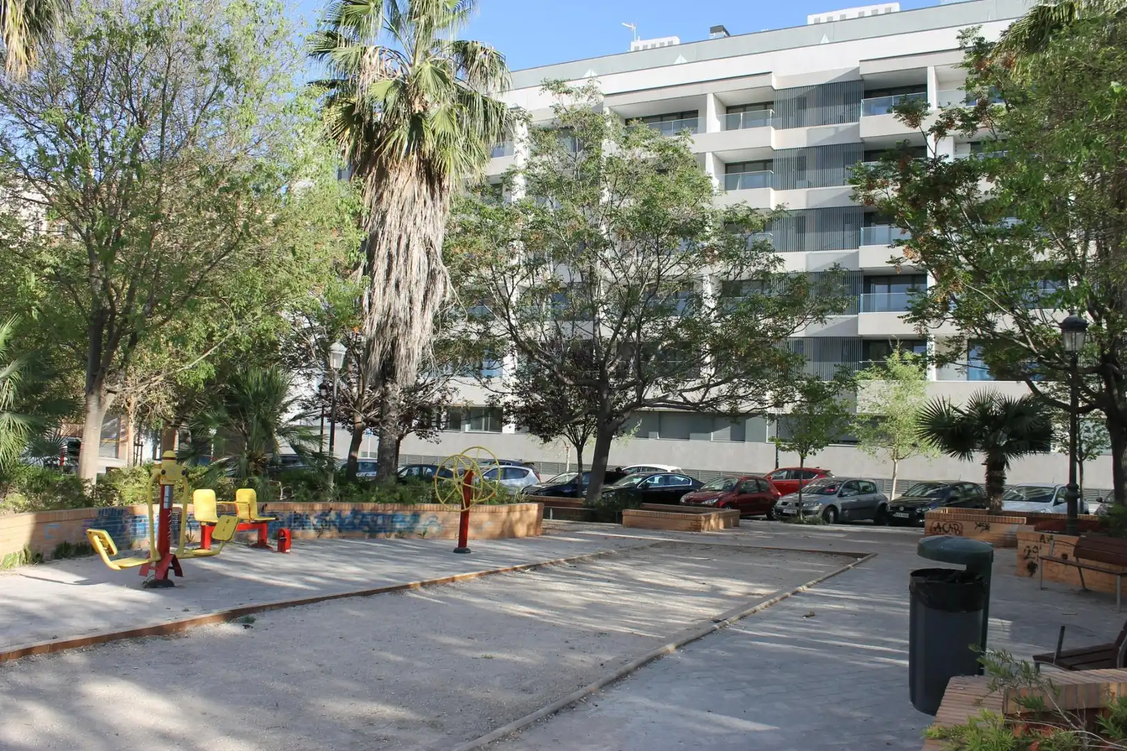 Parking de Piso de alquiler en Valencia con Aire acondicionado, Calefacción y Parquet