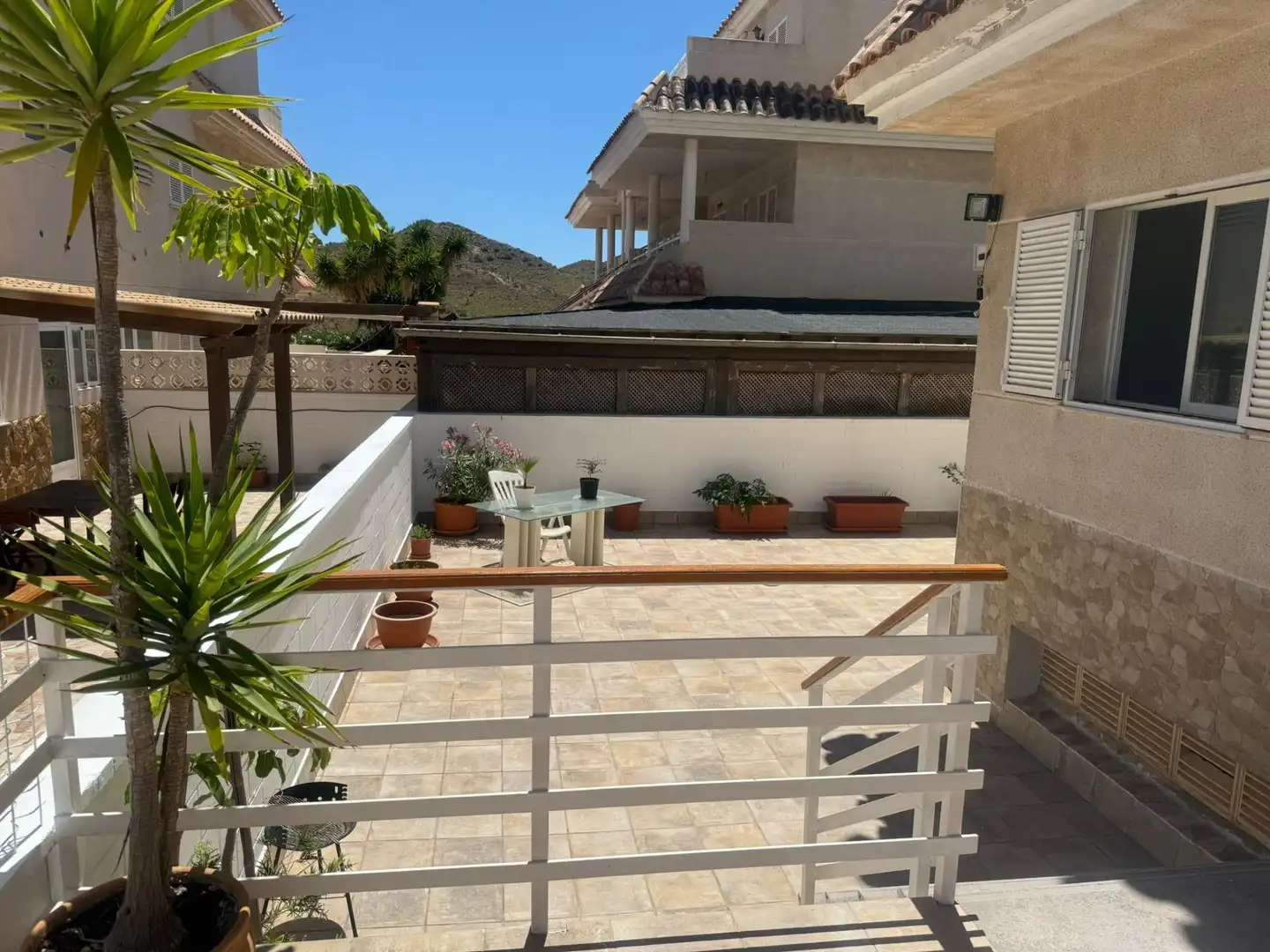 Terrasse von Erdgeschoss zum Verkauf in Águilas mit Privatgarten, Terrasse und Möbliert