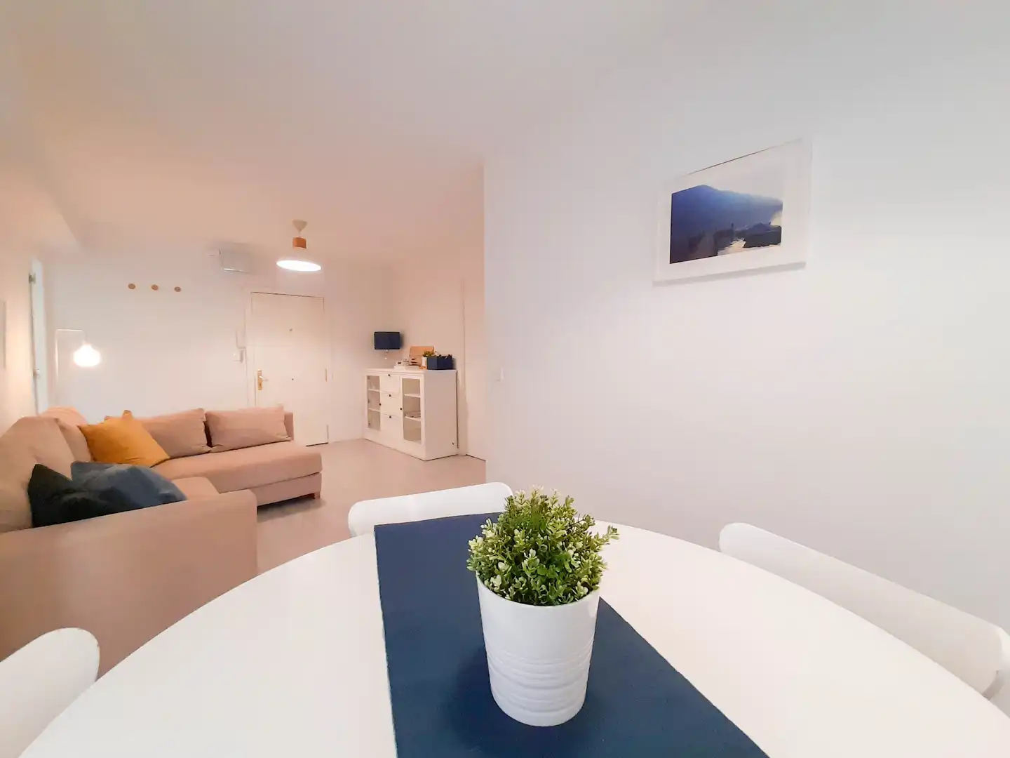 Living room of Flat for rent in Madrid  with Heating, Furnished and Oven
