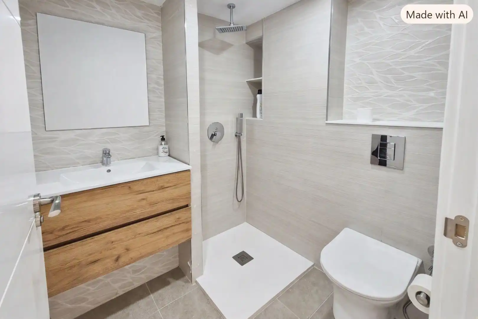 Baño de Apartamento de alquiler en Sagunto / Sagunt con Calefacción, Amueblado y Balcón