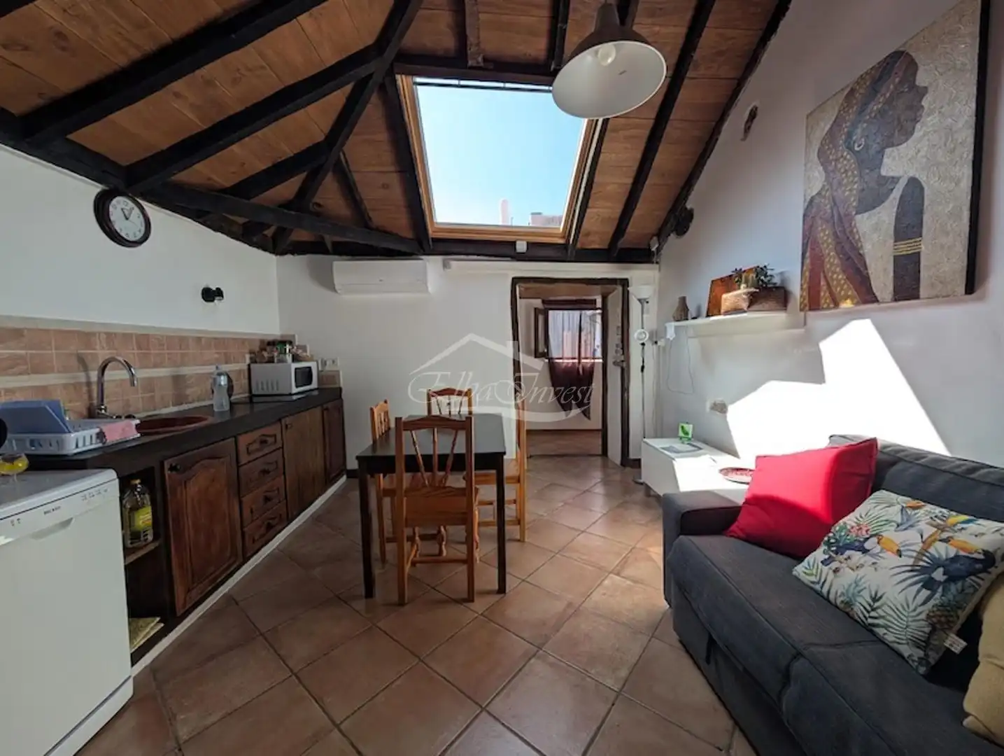 Sala d'estar de Casa o xalet en venda en Adeje amb Aire condicionat, Calefacció i Terrassa