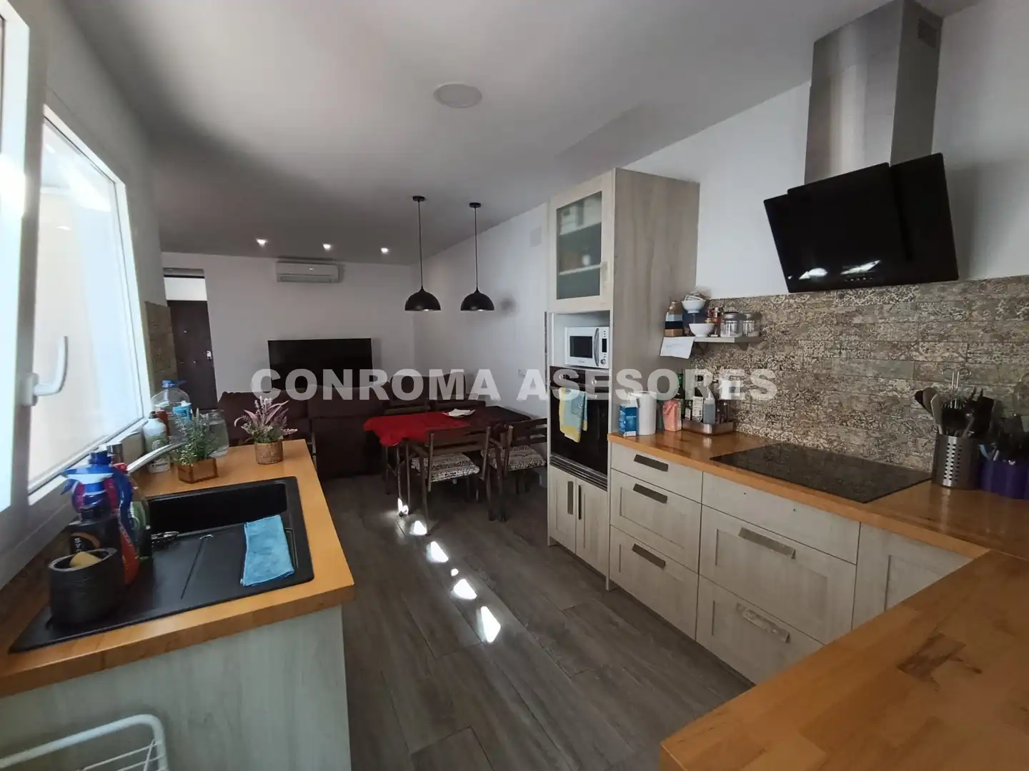 Kitchen of Detached homes for sale in Malgrat de Mar  with Air Conditioner, Heating and Parquet flooring