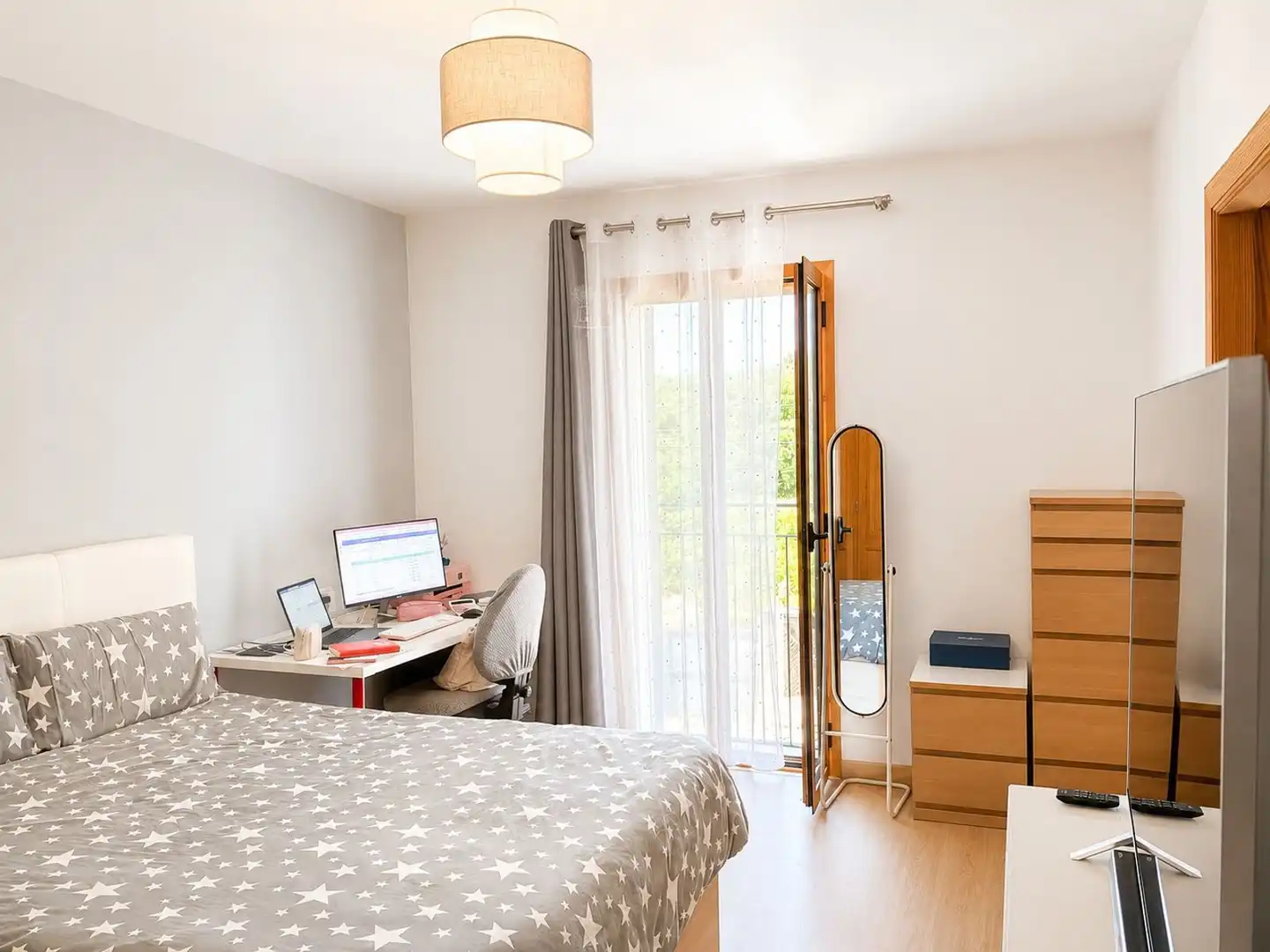 Dormitori de Casa adosada en venda en Sencelles amb Aire condicionat, Jardí privat i Terrassa