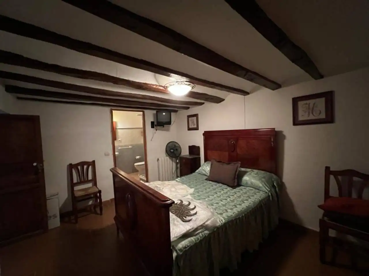 Bedroom of Houses for sale in Penàguila  with Air Conditioner, Heating and Terrace