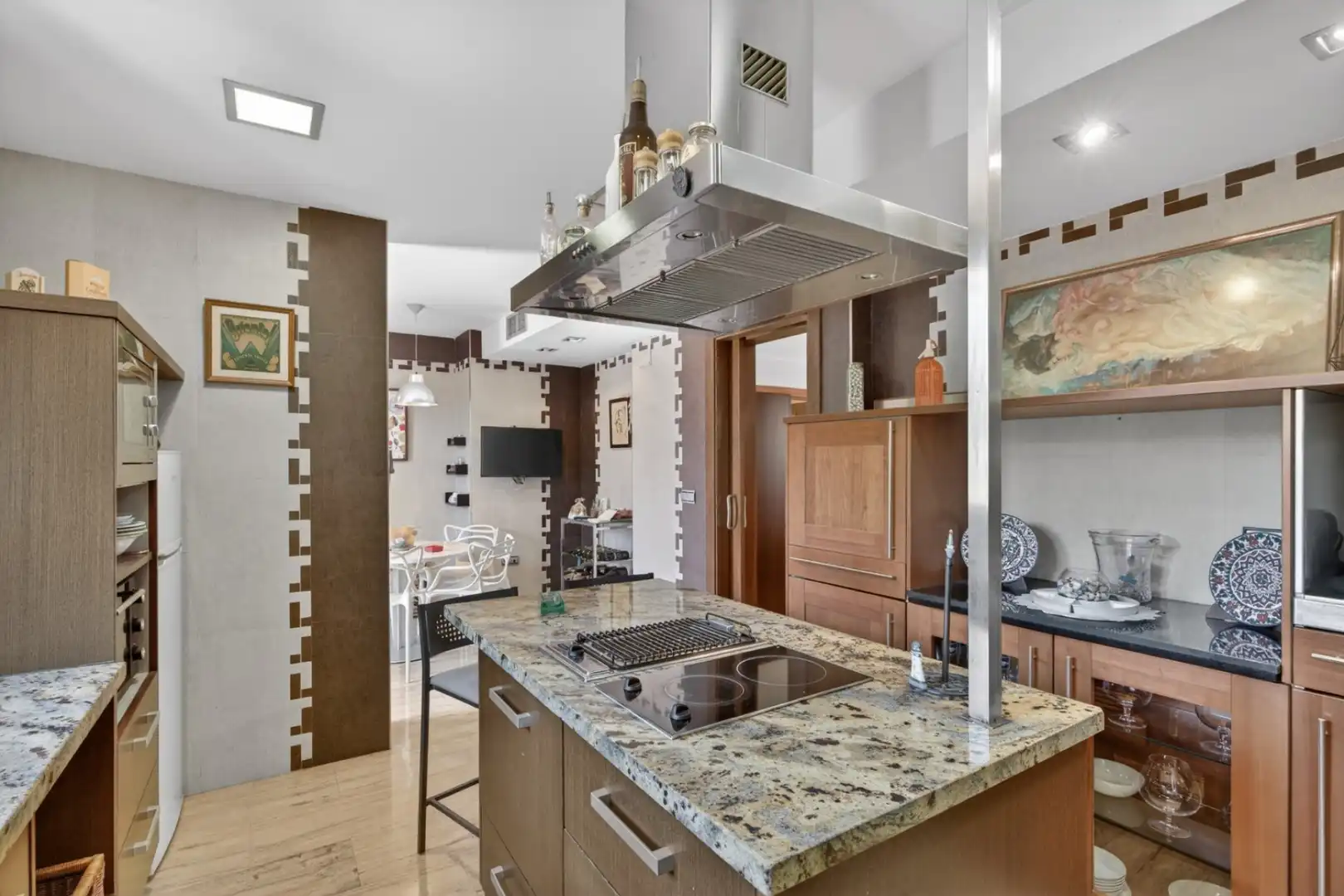 Cocina de Casa o chalet en venta en Elche / Elx con Aire acondicionado y Alarma