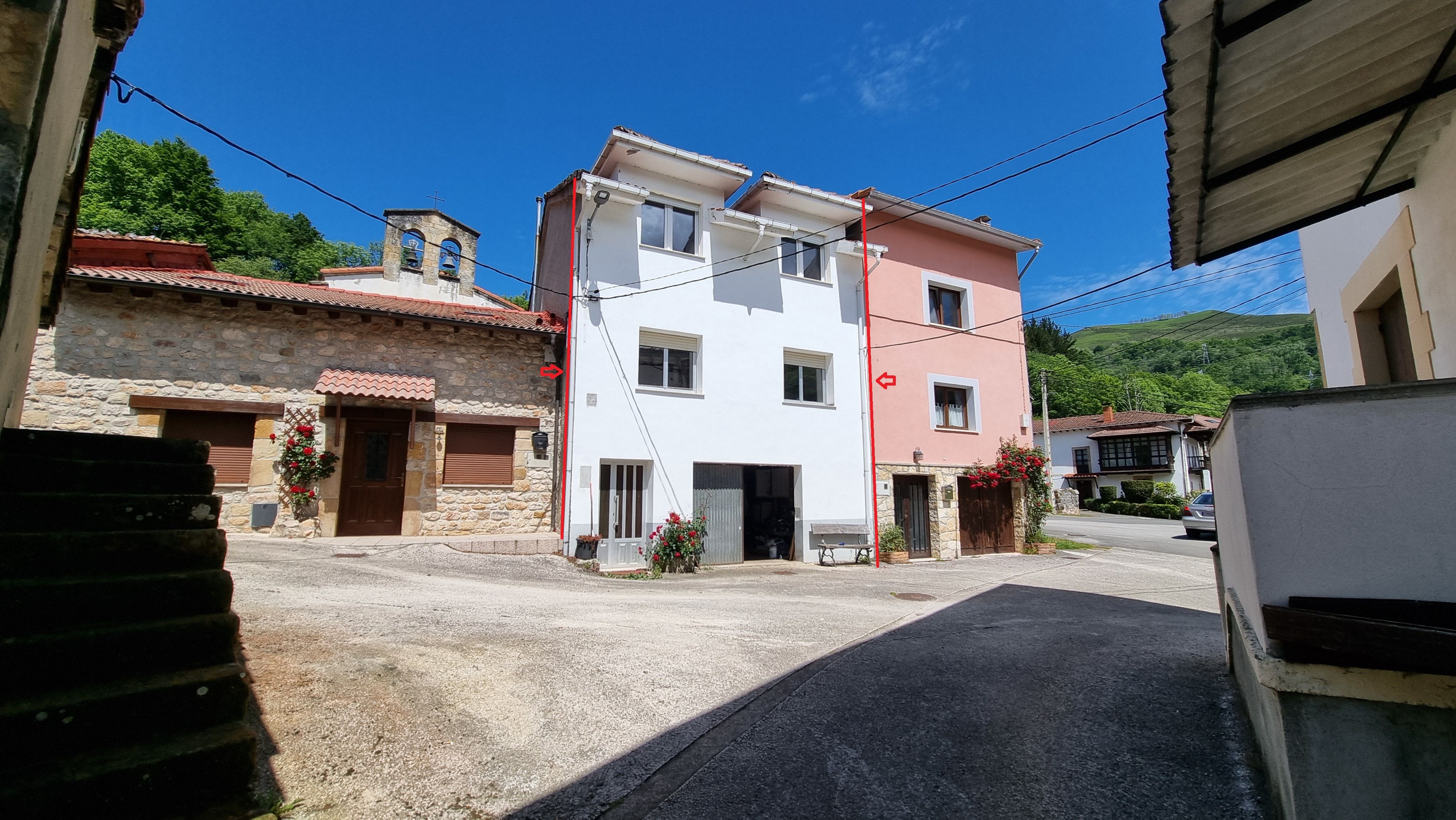 Exterior view of Single-family semi-detached for sale in Cabrales  with Heating and Furnished