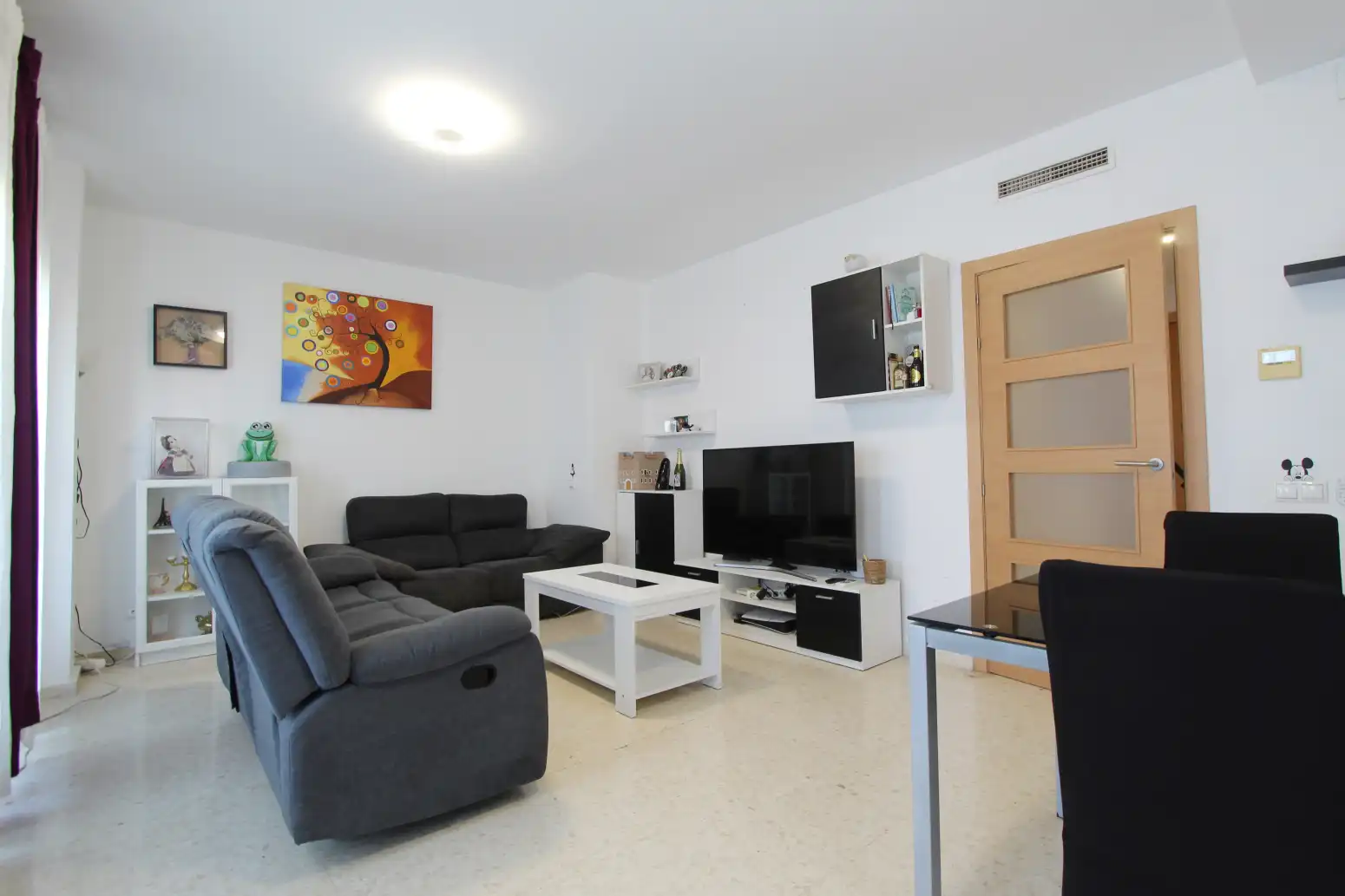 Sala d'estar de Pis en venda en Montserrat amb Aire condicionat, Calefacció i Terrassa