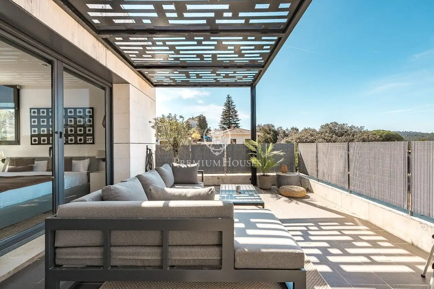 Terrace of Houses for sale in Sant Cugat del Vallès  with Air Conditioner, Heating and Private garden